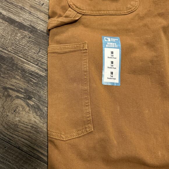 Carhartt Rugged Flex Relaxed Fit Twill Double Front Work Pant 18Tall BN4296W New - Picture 8 of 12